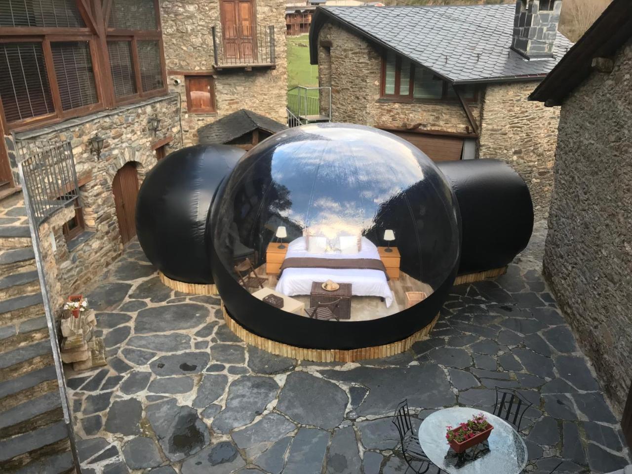 弗兰特拉简易别墅露营地 Farga de Moles 外观 照片