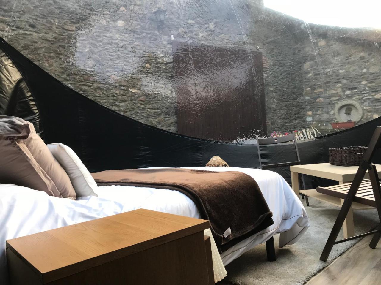 弗兰特拉简易别墅露营地 Farga de Moles 外观 照片