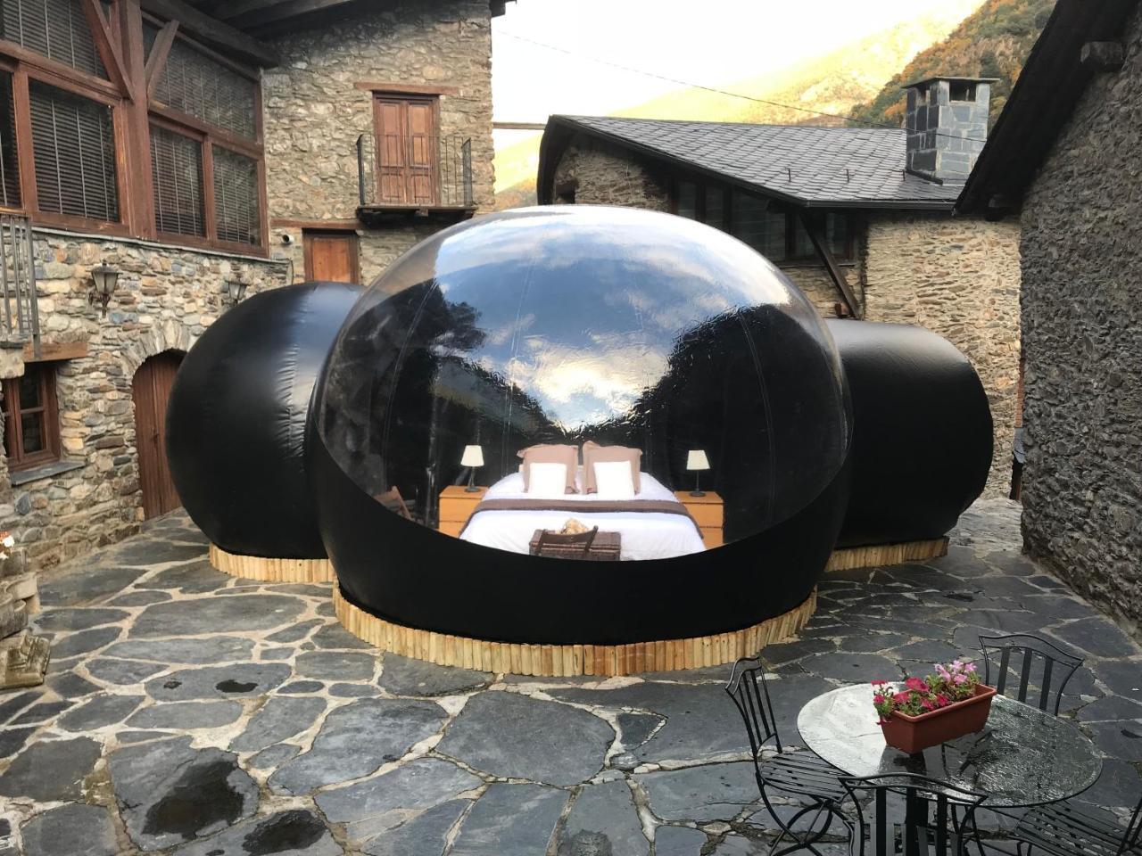 弗兰特拉简易别墅露营地 Farga de Moles 外观 照片